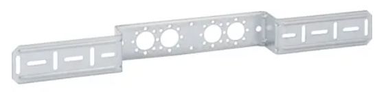 Geberit montageplaat met sprong tweevoudig aansluitafstand 7,3 cm of 15,3 cm-